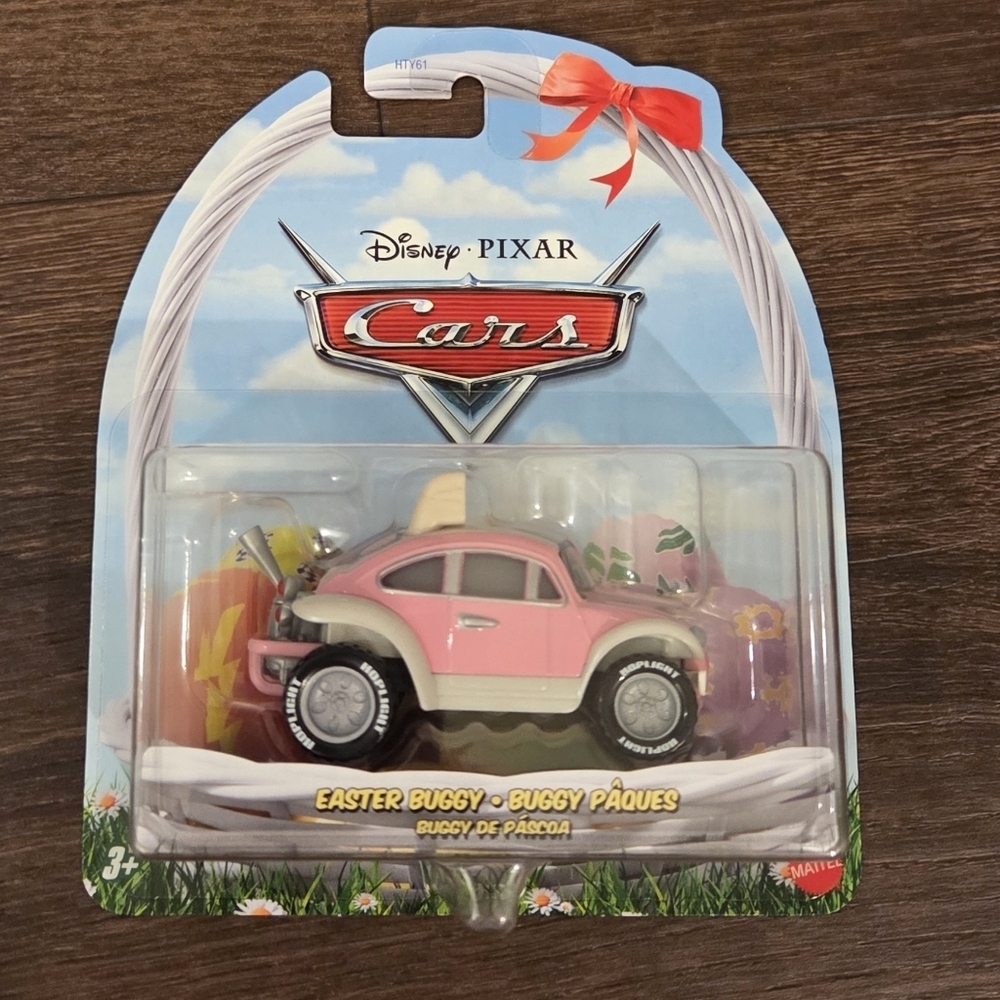 NWT Disney Pixar Cars Pink Easter Buggy